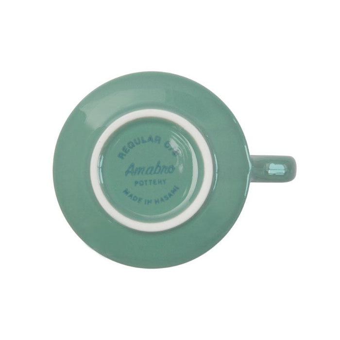 REGULAR CUP & SAUCER | Green | amabro