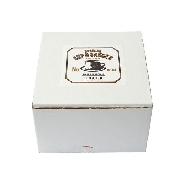 REGULAR CUP & SAUCER | Yellow | amabro
