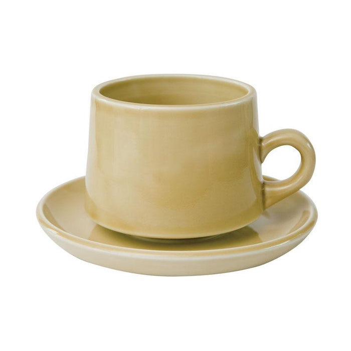 REGULAR CUP & SAUCER | Yellow | amabro